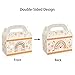24PCS Boho Rainbow Party Favor Boxes, Rainbow and Sunshine Gable Treat Boxes Party Favor Gift Boxes, Cloud Pastel Rainbow Theme Birthday Goodie Treat Candy Boxes for Party Supplies Decoration