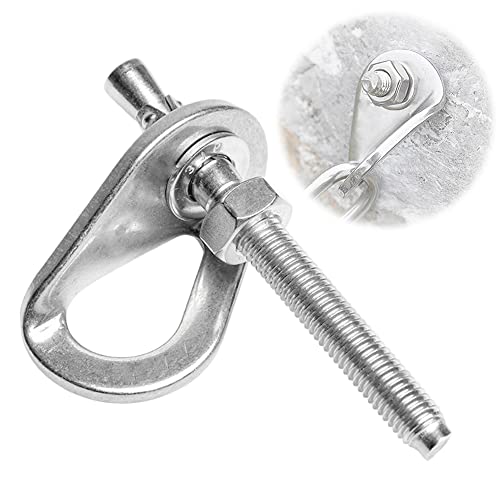 SHINETEC Climbing Anchor Bolt Hanger Set - Heavy Duty Expansion Bolt Rock Nails Hanging Fixed Point for Outdoor Descent, Rappelling, Escape
