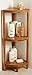 AquaTeak The Original Kai Corner Teak Bath Shelf - A. Corner Stand