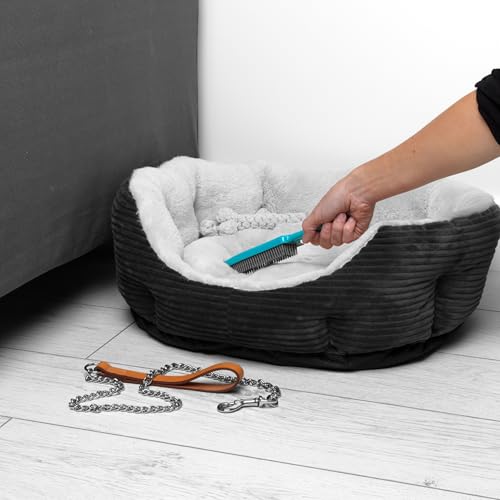 Beldray Tierhaarentferner für Teppich & Auto, Tierhaarbürste mit Gummiborsten für Möbel & Autositze, Pet Hair Remover für Waschmaschine geeignet, mit Aufbewahrungshaken