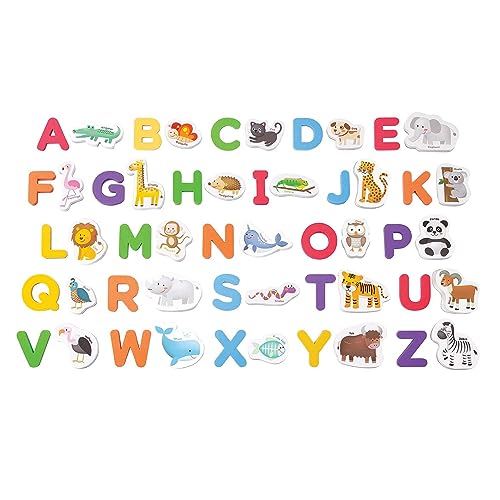 26 Pcs Crayola Abc Magnetic Set – Comes With Magnetic Letters And Animals Printed For More Extra Learning – Ideal For Use In All Magnetic Surfaces – Durable – Easy To Use Animal Party #TOP1