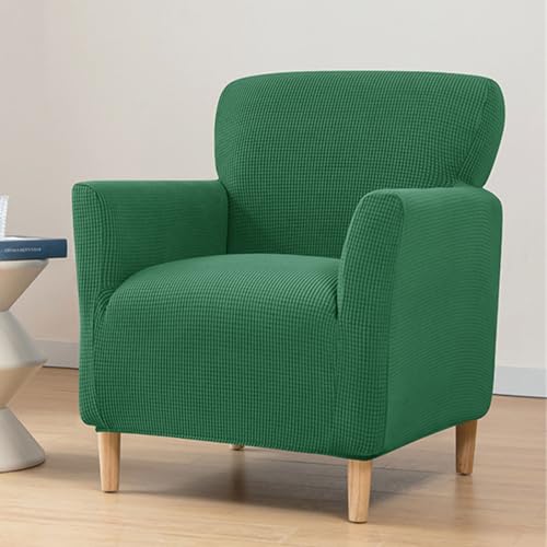 Housse de chaise extensible en élasthanne - Protection fauteuil de salon stretch - 7