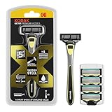 [ Kit de afeitado para hombres ]- Nuestro kit de afeitado para hombres también es ideal para retocar los bordes de la barba gracias a las afiladas cuchillas de afeitar