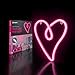 Atomi Smart Neon Signs Led Neon Light Wall Art Decorative Neon Lights for Bedroom 10ft USB Powered Neon Sign (Pink Loop Heart)