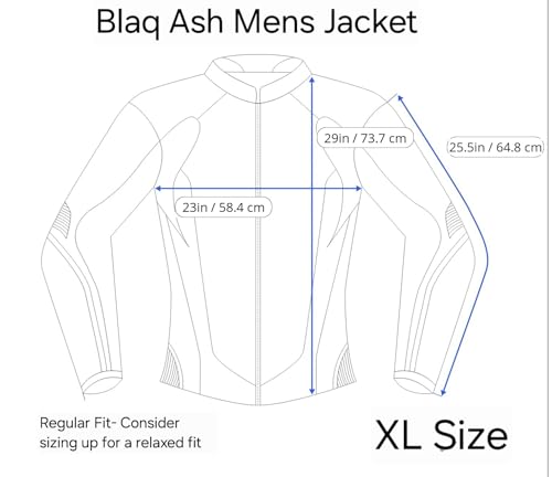 Image of Blaq Ash Men's Faux Leather Hooded Motorcycle Jacket, Zip-Up, with Pockets Removable Hood