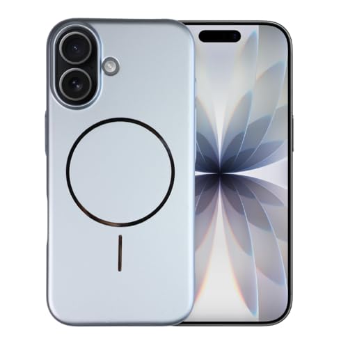 Image of AIBEX Ultra-Thin Mag-Saf Back Cover Case Compatible with iPhone 17| Slim Fit Scratch-Resistant Matte | Magnetic Wireless Charging | Microfibre Lining | Camera Protection (PC Material) - Silver