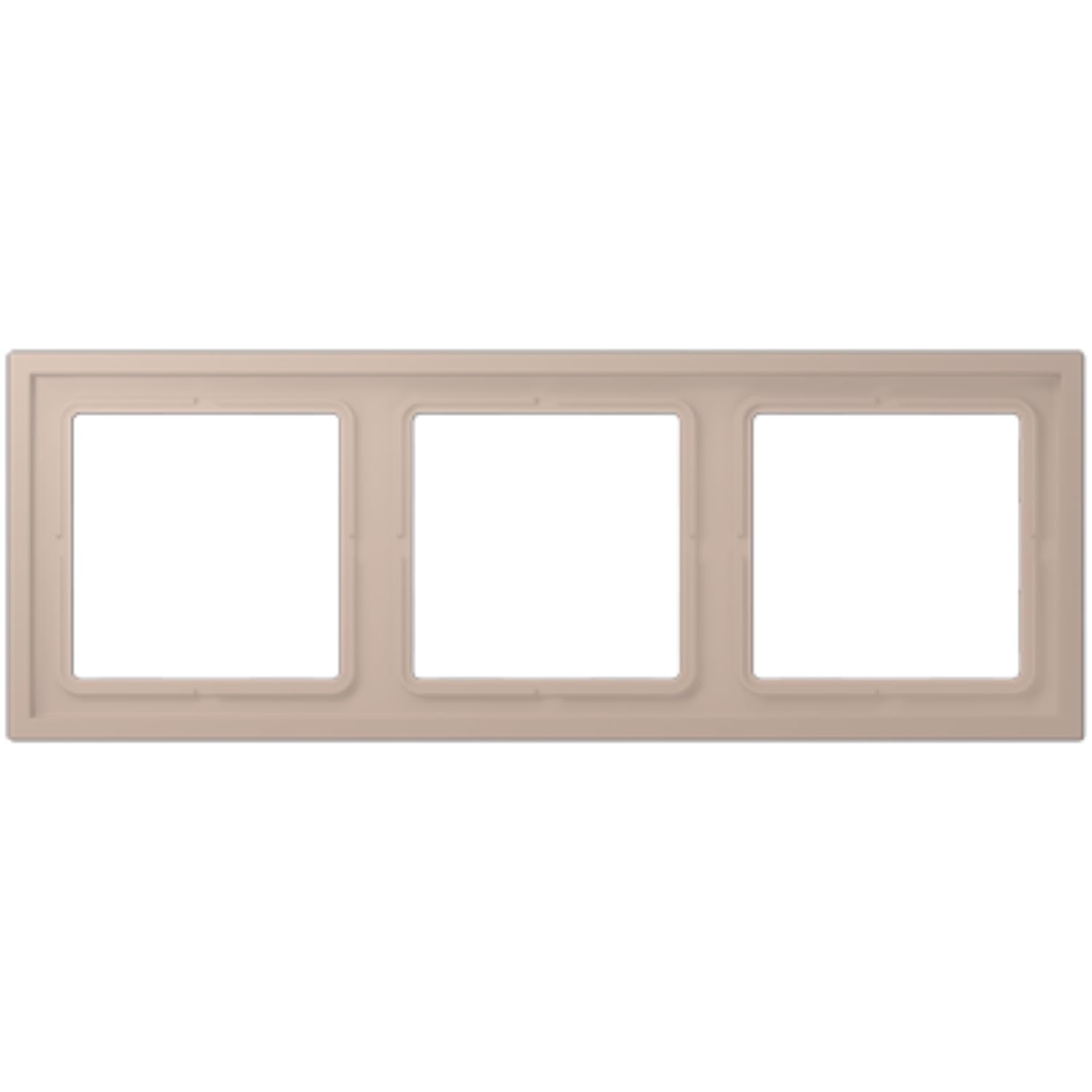 Cadre LS ZERO LC32131 triple JUNG LCZ983BF240 encastré