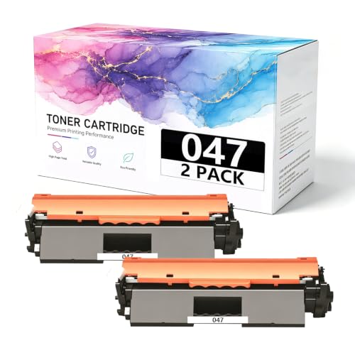 Cartouche toner 047 noir haut rendement imagerie précise 2pack