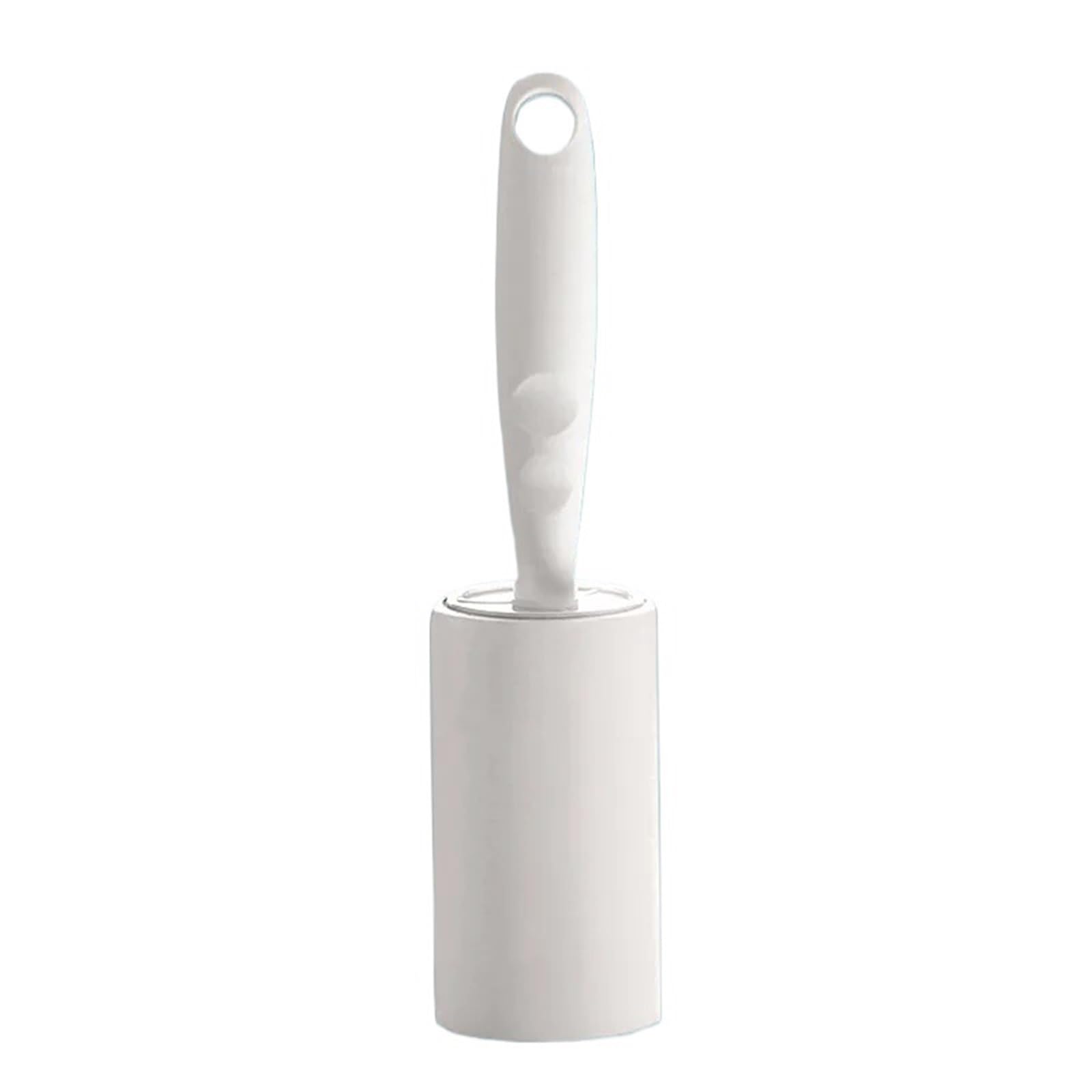 Lint Roller Hair Adhesive Tear Type Roller Dust Paper Portable Cloth-Removing Sticky Brush Clothes Lint Remover Rollers Brushes(White)