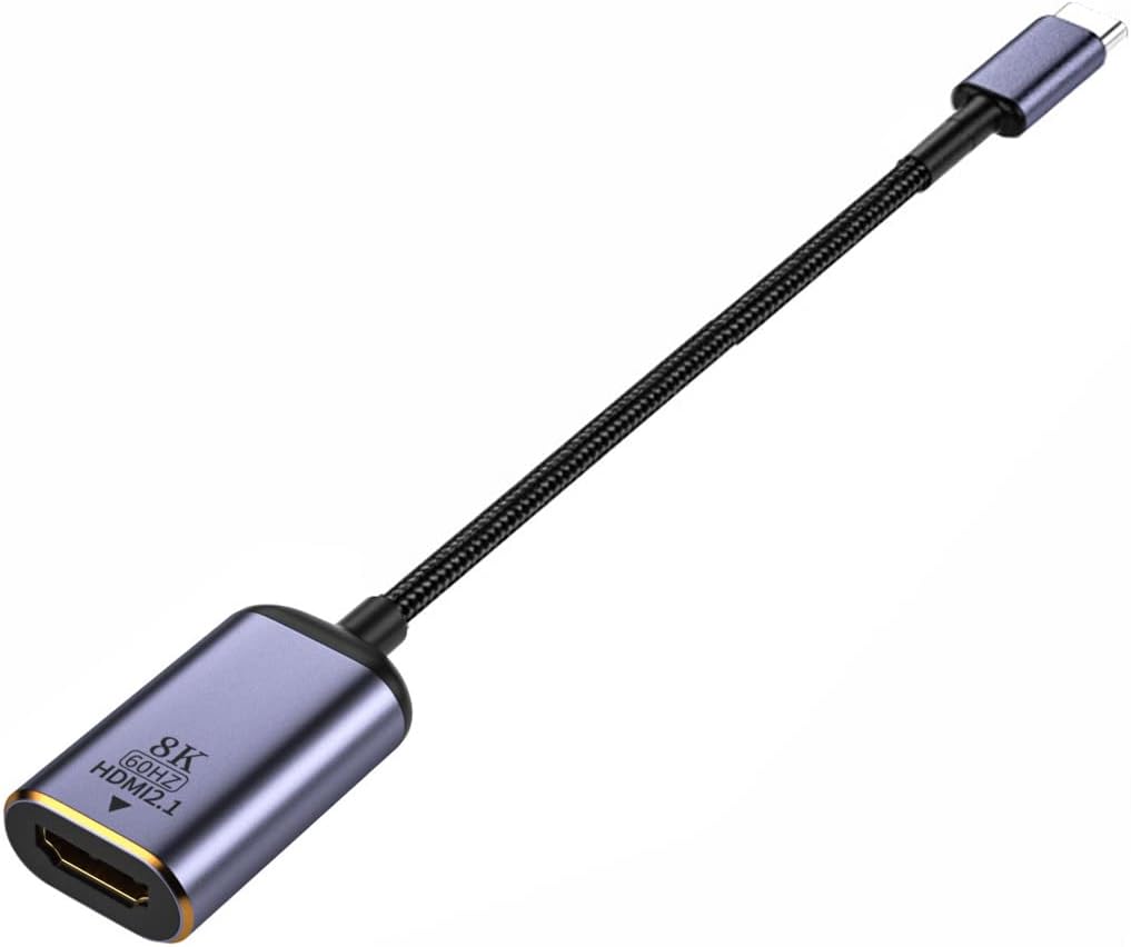 xiwai USB4 USB-C Type-C Source to Female HDMI 2.0 Cable Display 8K 60HZ UHD 4K HDMI Male Monitor