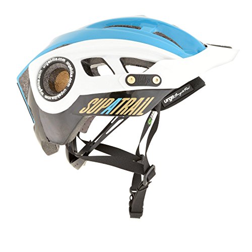 Casco MTB Urge Supatrail S/M ajustable en color negro y azul para bicicleta de montaña 2