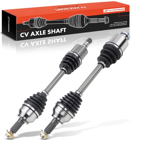 A-Premium Pair (2) Front CV Axle Shaft Assembly Compatible with Mazda 3 2005-2013, 5 2006-2010 2012-2015, 2.0L 2.3L 2.5L, Manual Transaxle, Driver and Passenger Side, Replace# GG2825500F, GG2625600F