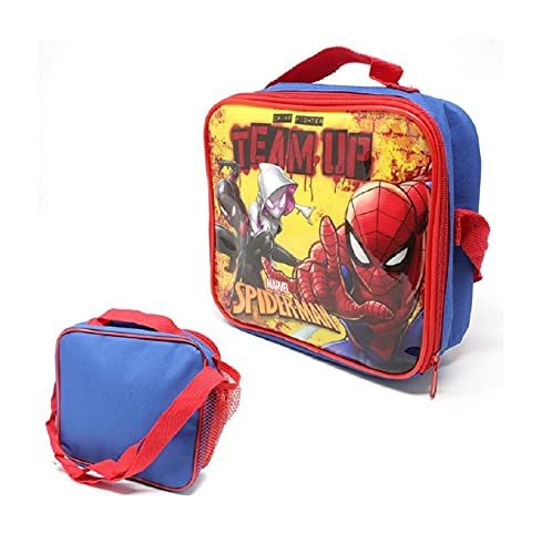 Avengers Spiderman Team Up Lunch Bag School Travel Bag