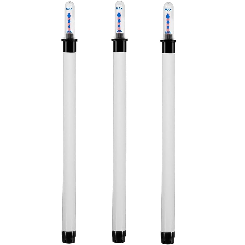 Pack of 3 Water Level Indicators for Plants, Large Hydroponics Water Level Indicator, Watering Indicator, Indoor Plants