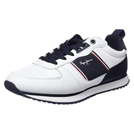 Pepe Jeans Tour Club Basic 22, Zapatillas Hombre, 800WHITE, 44 EU