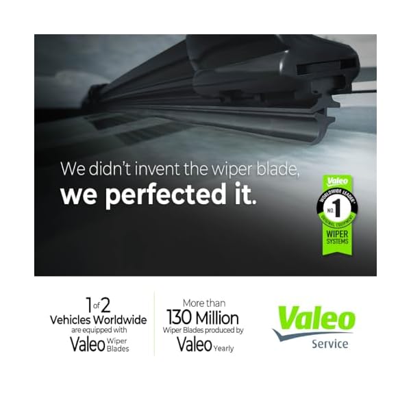 Valeo 178505 Silencio Visioblade Windshield Wiper Blade Set Compatible with Select Mercedes-Benz C217 Models, Heated 24/22 inch Pack of 2 Premium OEM Wipers, Replacement Windshield Wipers - Image 3