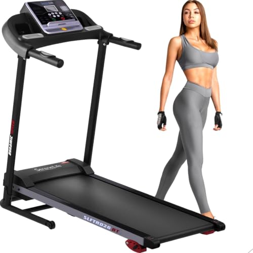 Smart Folding Treadmill with Manual Incline