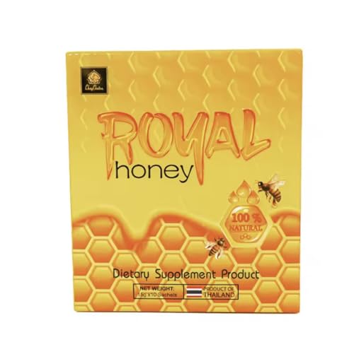Miel Royal Power – Miel Natural Potenciadora para Hombres con Ginseng, Maca y Jengibre – Energía, Vitalidad y Rendimiento – 12 Sobres de 12 g