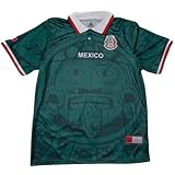 MadStrange Mexico Retro 1998 Soccer Jersey (3XL) Green