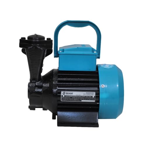 Image of Silver Pumps Bulbul Plus 100|1hp Water Pump|Anti jam Winding|Pure Copper Winding|2 Years Warranty