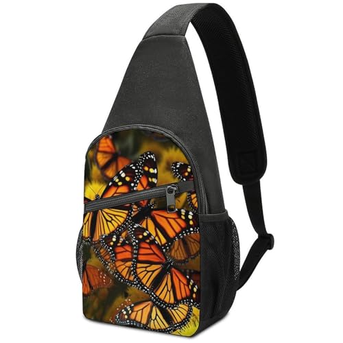 Bolso de bandolera para senderismo Monarch Butterflies miniatura 1
