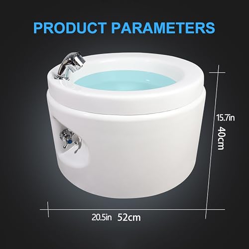 Masajeador Spa de Pies Acrílico con Burbujas y Vibración miniatura 3