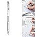 1Pc Rolling Pens Quick-Drying 0.5mm Extra-Fine Point Rollerball Pens Straight Liquid Gels Pens for Writing
