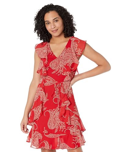 Robe décontractée femme Tommy Hilfiger en mousseline avec volants