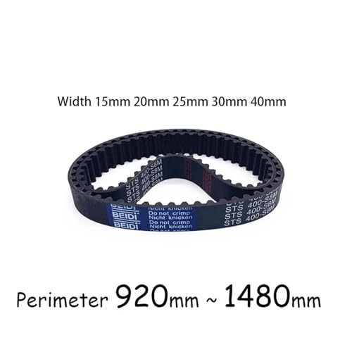 Courroie de distribution S8M synchrone de 992mm en caoutchouc de qualité industrielle - 2