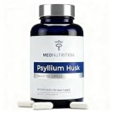 Meo Nutrition Psyllium Husk Capsules 1520mg - Max Detox Complex with Probiotics, Herbs & Fiber for Digestive Regularity & Gut Health Support* - Made in USA, Vegan - 60 Veggie Capsules