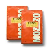 Mozzo Signature Light Roast Espresso Coffee Beans | 100% Arabica Specialty Grade Whole Beans | 2 x 500g Bags | Bright, Refined Flavour | For Espresso Coffee Machines & Moka Pots | Roasted in the UK