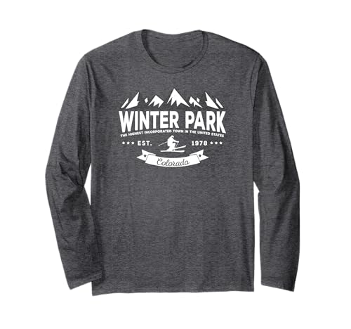 Winter Park Skiing Long Sleeve Shirt for Colorado Skiers