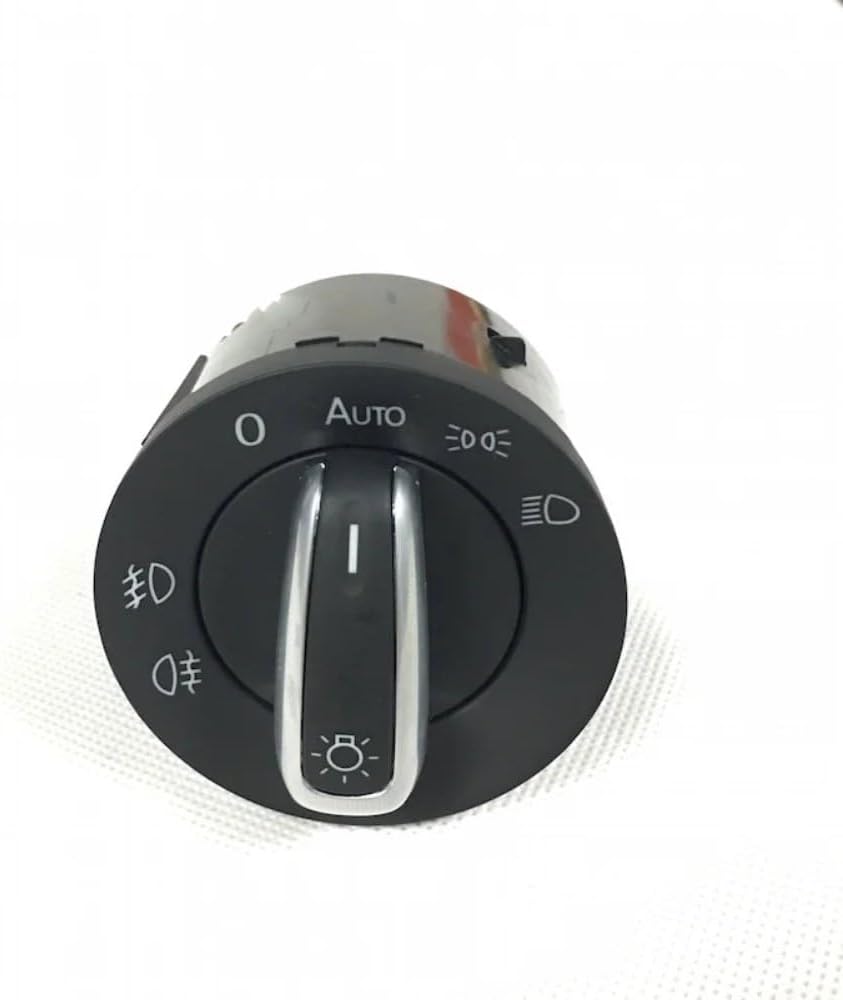Car Headlight Switches Headlight Control Switch for VW for Golf 6 MK5 MK6 for Jetta MK5 for Passat B6 Light Sensor with Headlight Switch Car Headlight Switch
