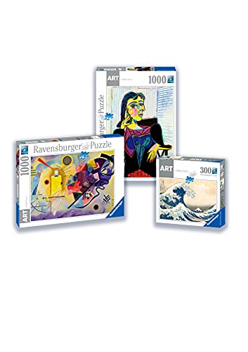 RAVENSBURGER 135592 Puzzle 1000p-Kunst Collection-Die Sternennacht auf Rhône-Vincent Van Gogh-Erwachsene und Kinder ab… – Bild 4