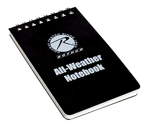 Rothco All-Weather Waterproof Notebook, 3
