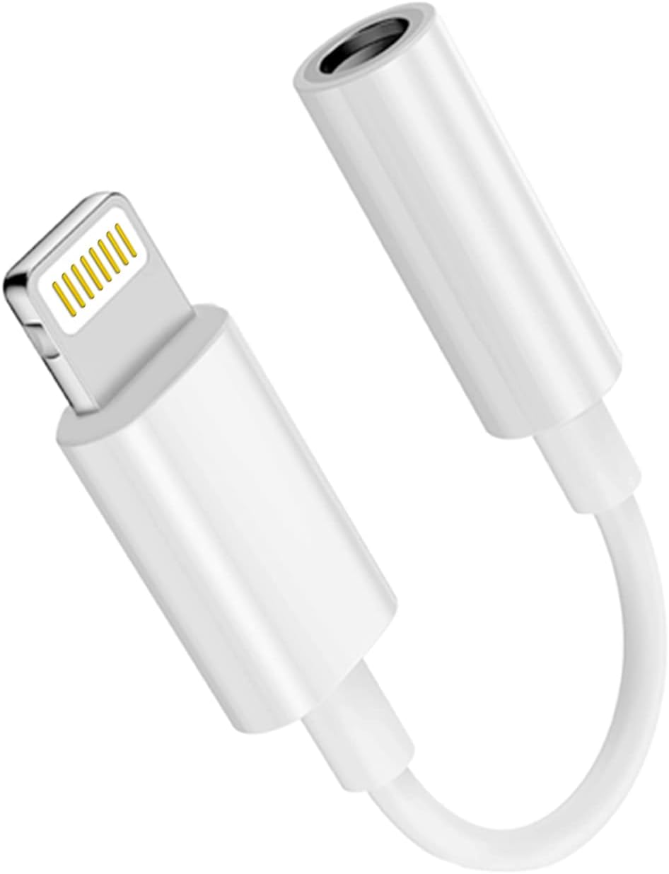 Amazon.co.jp 【MFi認証品】 iPhone 変換アダプタ イヤホンジャック Lightning 3.5mm イヤホンジャック