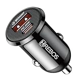 Carregador Veicular Mini 20w Turbo para Automóvel Carro Duplo USB A + Tipo C Universal 12v 24v compatibilidade Android iPhon X 11 12 13 14 15 16 17 18 19 Samsun Galax 20 21 22 23 24 25 26 27