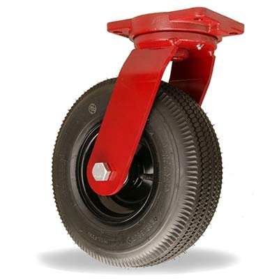 Hamilton Cush-N-Aire Rigid Part# S-7012-PRB Caster with 12" Pneumatic Air-Filled Tire with 1" Sealed Precision Ball Bearing - 625 lbs Capacity - USA Made