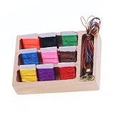 Tamaño perfecto para casas de muñecas, tocadores o esquinas de manualidades. Gran accesorio para fotografía