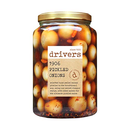 Driver's Pickle 1906 Pickled Onions, 1.7 kg DD01
