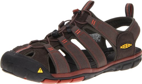 Preisvergleich Produktbild Keen Herren Clearwater CNX M Sandalen, Grau (Raven / Burnt Henna)