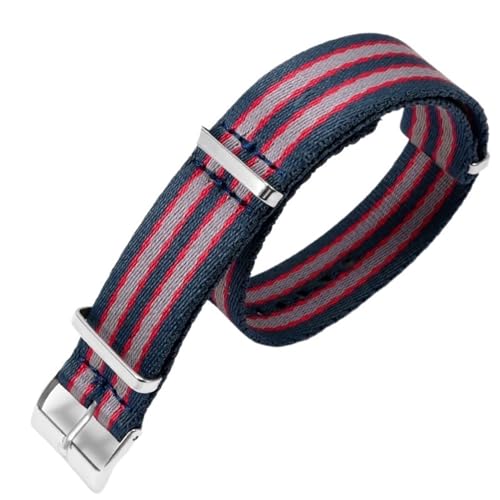 Banda NATO de nailon para reloj de hombre de 20 mm ideal para actividades diarias y deporte
