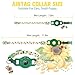 BINGPET AirTag Cat Collar with Bells, Upgraded Safety Elastic Cat Collar with Airtag Cat Collar Holder, Anti-Lost Cat Collars for Girl Boy Cats, Anti-Suffocation Kitty Puppy Collars
