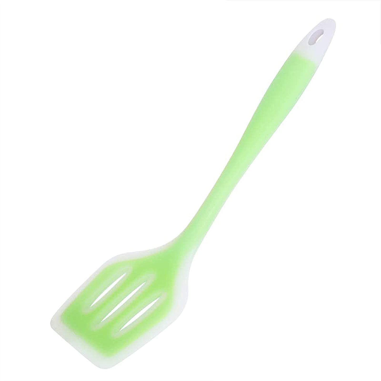Efficient Espátula de Cocina Antiadherente Espatula Cocina de Perforada Espátula de Silicona Ranurado Resistente Al Calor, Sin TóXico EspáTula De Silicona De Grado Alimenticio Para Cualquier Comida