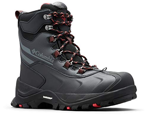 Columbia Women's Bugaboot Plus IV Omni-Heat, Black/Sunset Red, 11