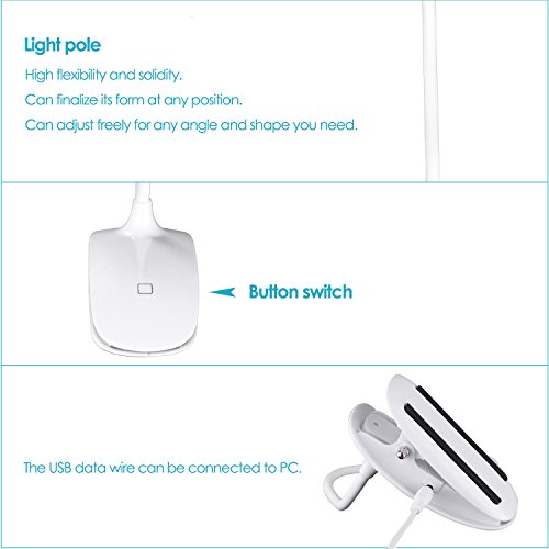 Neewer Luce LED Clip-on per Supporto Musicale