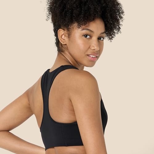 Amazon Essentials Women's Active FormFlex Buttery Soft Light Support Square Neck Racerback Sports Bra4