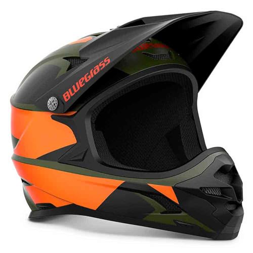 Casco Bluegrass Intox M integral para evitar lesiones faciales en descensos mtb