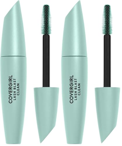 Covergirl Lashblast Clean Volume Mascara #800 Very Black 13.1Ml (Pack of 2)
