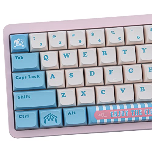 Keycaps PBT XDA durables sublimation thermique 141 touches rétro pour switch Cherry MX